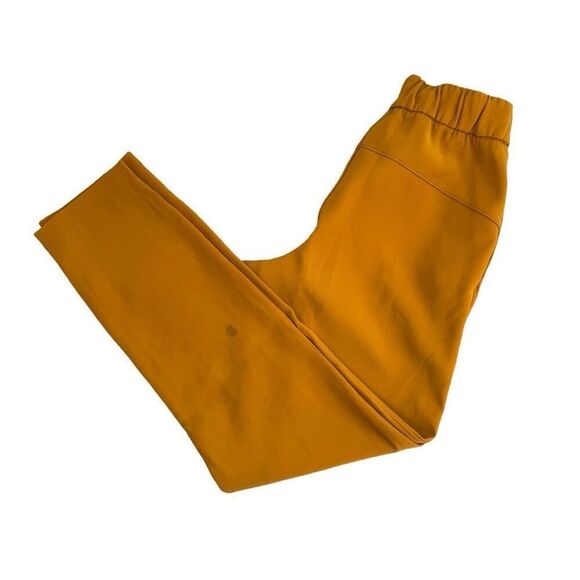 Lululemon On the Fly 7/8 Pant Woven Fools Gold Women’s Size 2 - Picture 2 of 9